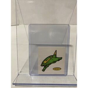 Nintendo Pokemon Sticker Electrike Japanese Amada Vintage Green Yellow